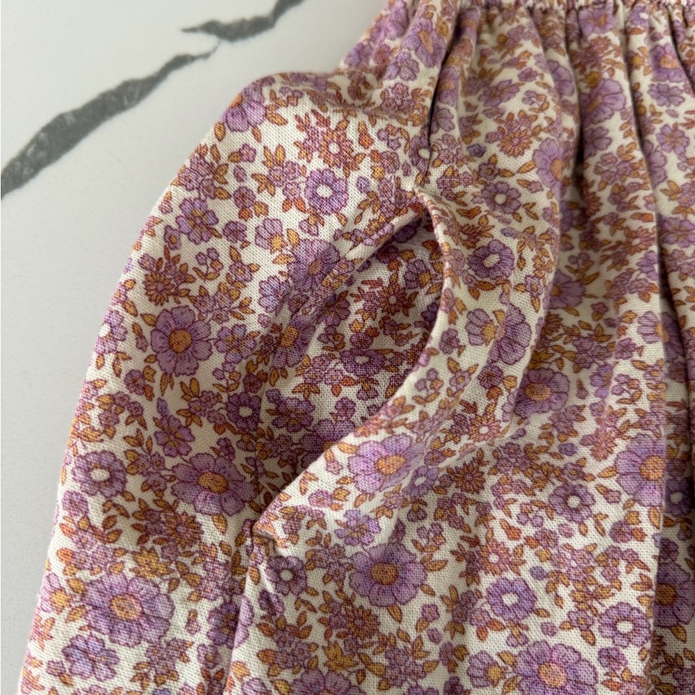 American Eagle Pink Floral Smocked Mini Dress Size S - Picture 5 of 9